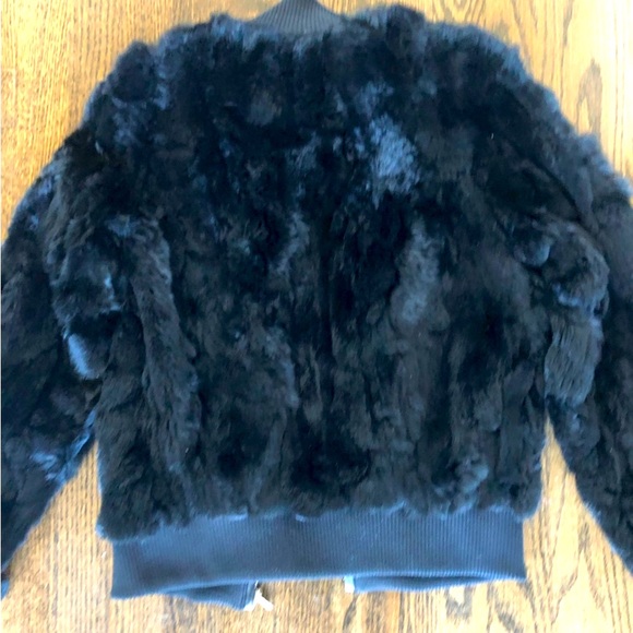 Bagatelle rabbit fur bomber, XS - Picture 3 of 6
